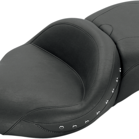 MUSTANG Super Touring Seat - Black Studded 79547 - Team Dream Rides