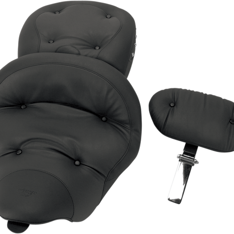 MUSTANG Super Touring Seat - Regal - Driver Backrest - Studded - FL '08-'21 79608 - Team Dream Rides