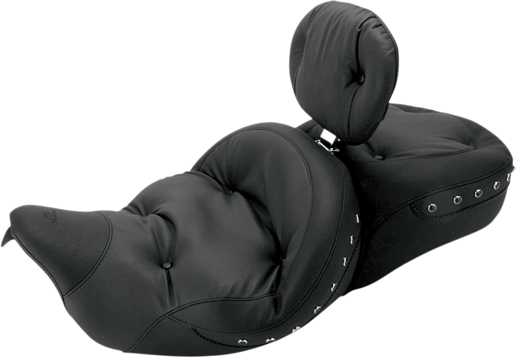 MUSTANG Super Touring Seat - Regal - Driver Backrest - Studded - FL '08-'21 79609 - Team Dream Rides