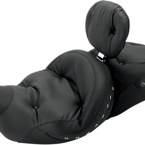 MUSTANG Super Touring Seat - Regal - Driver Backrest - Studded - FL '08-'21 79609 - Team Dream Rides