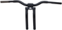 LA CHOPPERS Handlebar - Kage Fighter - Pullback - 13" - Matte Black LA-7336-10M - Team Dream Rides