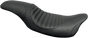 MUSTANG Seat - Tripper* Fastback - Front Tuck-n-Roll - Black - FL '08+ 76712 - Team Dream Rides