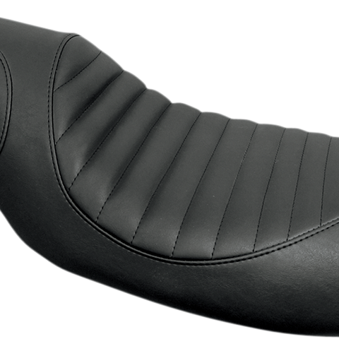 MUSTANG Seat - Tripper* Fastback - Front Tuck-n-Roll - Black - FL '08+ 76712 - Team Dream Rides