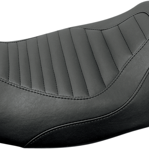 MUSTANG Seat - Tripper* Solo - without Backrest - Tuck and Roll - Black - FL '08+ 76713 - Team Dream Rides