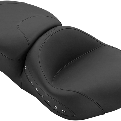 MUSTANG Super Touring Seat - Studded - RoadKing '97-'07 76972 - Team Dream Rides