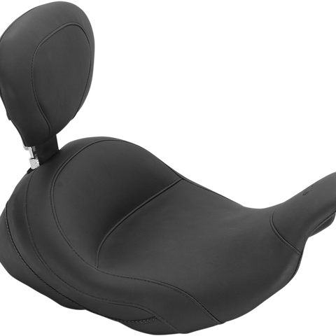 MUSTANG Lowdown Vintage Seat with Driver Backrest 79910 - Team Dream Rides