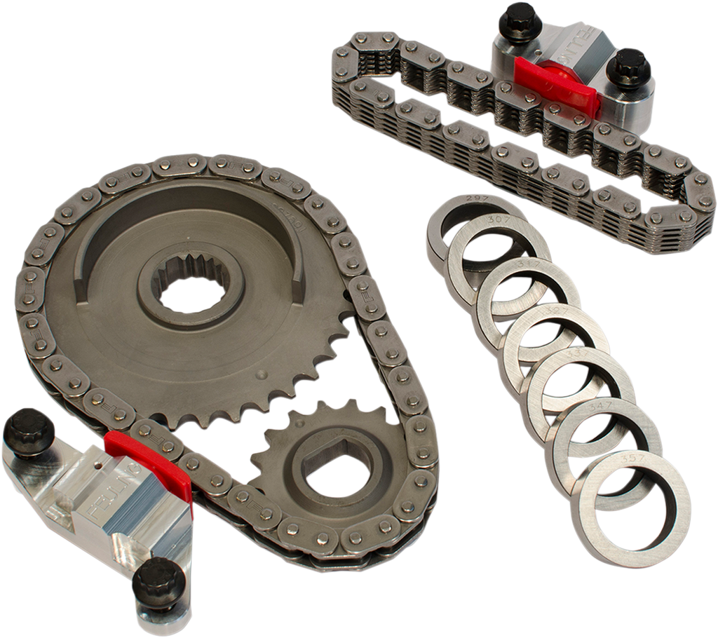 Feuling Parts 8082 Hydraulic Tensioner Kit for OE-Style Cams with Cam Position Sensor
