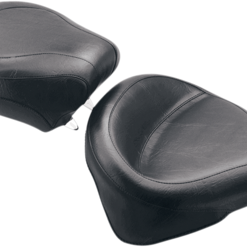 MUSTANG Wide Vintage Solo Seat - Softail '84-'99 75757 - Team Dream Rides