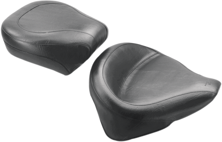 MUSTANG Wide Vintage Solo Seat - FLST '08-'17 76181 - Team Dream Rides