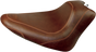 MUSTANG Seat - Wide Tripper* Solo - without Backrest - Smooth - Brown 76764 - Team Dream Rides