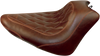 MUSTANG Seat - Wide Tripper* Solo - without Backrest - Diamond - Brown 76766 - Team Dream Rides