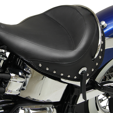 MUSTANG Wide Studded Deluxe Solo Seat 76231 - Team Dream Rides