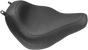 MUSTANG Seat - Wide Tripper* Solo - without Backrest - Smooth - Black 75882 - Team Dream Rides