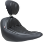 MUSTANG Solo Touring Seat - Driver's Backrest - FXLR 79041 - Team Dream Rides
