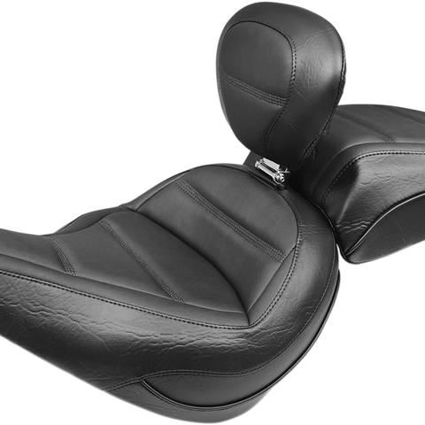 MUSTANG Solo Touring Seat - Driver's Backrest - FLSL 79028 - Team Dream Rides