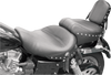 MUSTANG Wide Studded Seat - Dyna '04-'05 75109 - Team Dream Rides