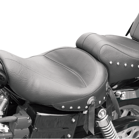 MUSTANG Wide Studded Seat - Dyna '04-'05 75109 - Team Dream Rides