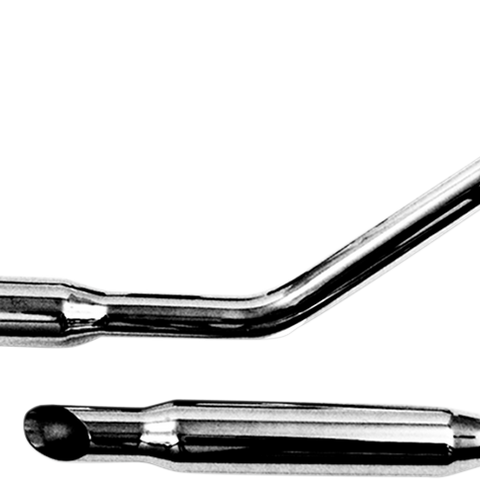 PAUGHCO Staggered Dual Exhaust System - Slashcut - 38