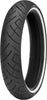 Shinko Tire 87-4565 Cruiser Front 90/90-21 Bias Two-Wheel Tire with White Sidewalls