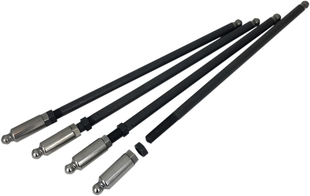 Feuling Parts Race Series Adjustable Pushrods for Evolution Big Twin 4080 – Enhanced Valve Train Stability and Performance