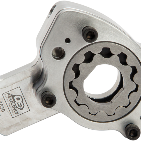 Feuling Parts OE+ Oil Pump for Twin Cam 7030 – High-Flow Billet Aluminum Replacement