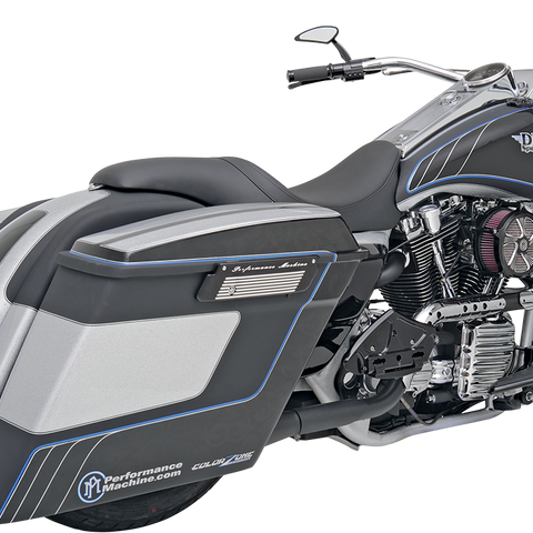 PERFORMANCE MACHINE (PM) Rear Brake Lever - '97-'07 FLH - Black 0032-1080-BM - Team Dream Rides