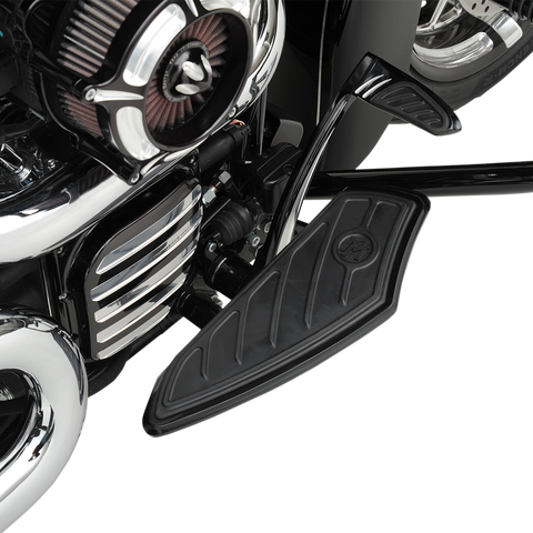 PERFORMANCE MACHINE (PM) Driver Floorboard - FL '84+ 0036-1000-B - Team Dream Rides