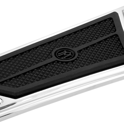 PERFORMANCE MACHINE (PM) Superlight Floorboards - Driver - Chrome 0036-1014-CH - Team Dream Rides