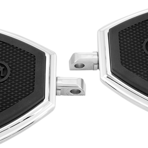 PERFORMANCE MACHINE (PM) Passenger Floorboards - FTZ - Chrome 0036-1017-CH - Team Dream Rides