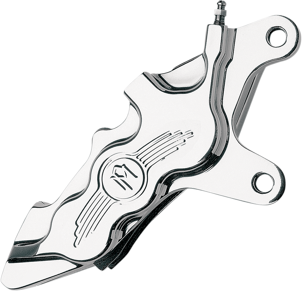 PERFORMANCE MACHINE (PM) 6 Piston Caliper - 11.5" - Right - Chrome 0051-2910-CH