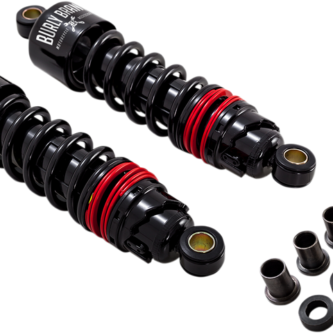 Burly Brand Slammer Plus Shocks - 10.5 Inch, Black for FLH B28-1204B