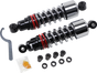 Burly Brand Slammer Plus Shocks - 10.5 Inch Ride Height - Chrome for FXD (Part B28-1207)