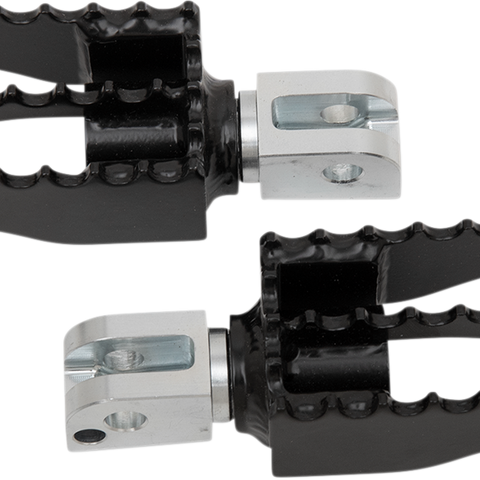 BURLY BRAND MX Foot Pegs - Passenger Black/Chrome B13-1008B