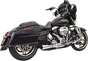BASSANI XHAUST 1F52R 2:1 Short Chrome Exhaust System for Enhanced Performance