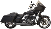 BASSANI XHAUST 2:1 Short Exhaust System for Motorcycles - Part Number 1F52RB