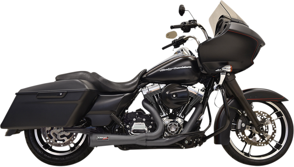BASSANI XHAUST 2:1 Short Exhaust System for Motorcycles - Part Number 1F52RB
