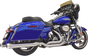 BASSANI XHAUST True Dual Exhaust System 1F66SS Stainless Steel for M8 Motorcycles