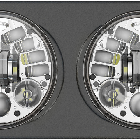 CUSTOM DYNAMICS Adaptive LED Headlight for Harley-Davidson PB-RG13A-C in Chrome