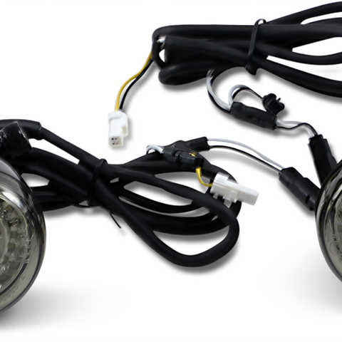 CUSTOM DYNAMICS ProBEAM® Turn Signals for Indian PB-IND-ECE-AW-B, Gloss Black