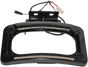 CUSTOM DYNAMICS CD-LP-IND-B Dual-LED License Plate Frame for Indian Motorcycles - Black