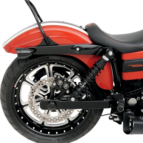 Performance Machine (PM) 4-Piston Rear Brake Caliper with Contrast Cut™ for 2008-2017 Harley FXD – Part 1259-0052-BM