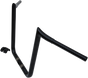 LA CHOPPERS Handlebar - Prime Ape - 14" - Black LA-7353-16B - Team Dream Rides