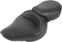 MUSTANG Vintage Style Seat - Wide - Smooth - Black - XL 76141 - Team Dream Rides