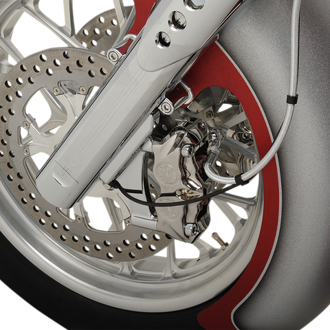 PERFORMANCE MACHINE (PM) Radial Caliper - Left - Chrome 0052-2405-CH - Team Dream Rides