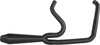 TBR Comp S Gen 2 2-into-1 Dyna Black Exhaust System for Harley-Davidson FXD Models