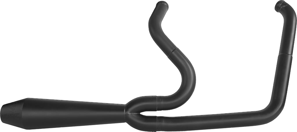 TBR Comp S Gen 2 2-into-1 Dyna Black Exhaust System for Harley-Davidson FXD Models