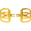 THRASHIN SUPPLY CO. Mini Aggressor Floorboards - Gold Front TSC-2031-5-SF - Team Dream Rides