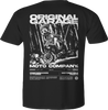Black Built To Ride Tee