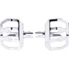 THRASHIN SUPPLY CO. Mini Aggressor Floorboards Chrome - Front TSC-2031-3-SF - Team Dream Rides