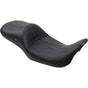 LE PERA Maverick Daddy Long Legs Seat LK-957DLHR2 for Harley FL 2008-2022, Black with Black HR Inlay - Team Dream Rides